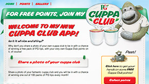 PG tips Cuppa Club 2
